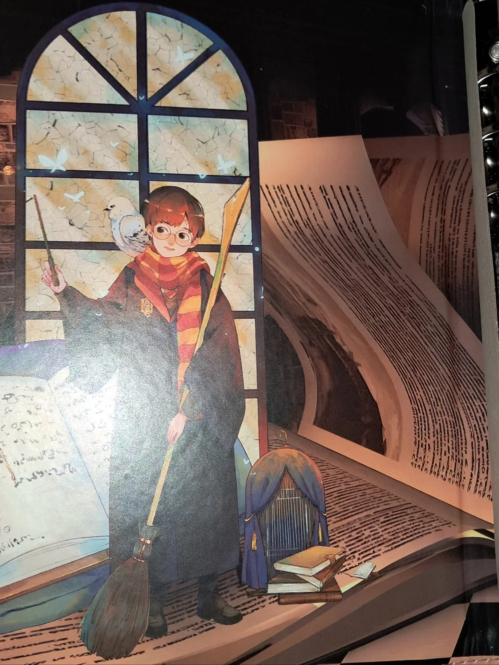 New! A5 Harry Potter Binder Notebook